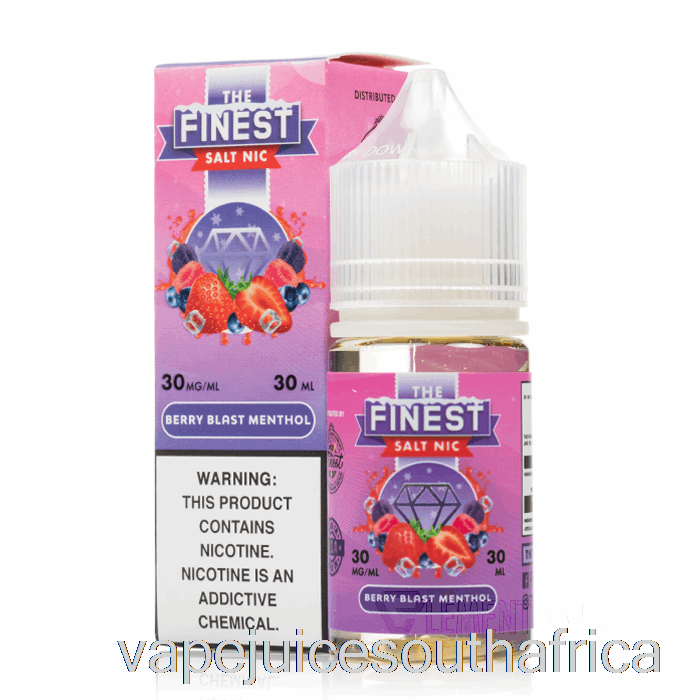 Vape Pods Berry Blast Menthol - The Finest Fruit Edition Salt Nic - 30Ml 30Mg